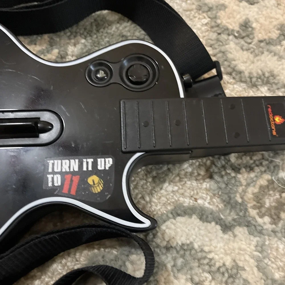 2 x Gibson Les Paul Guitar Hero Guitar PlayStation‎ PS2 PS3 No Dongle